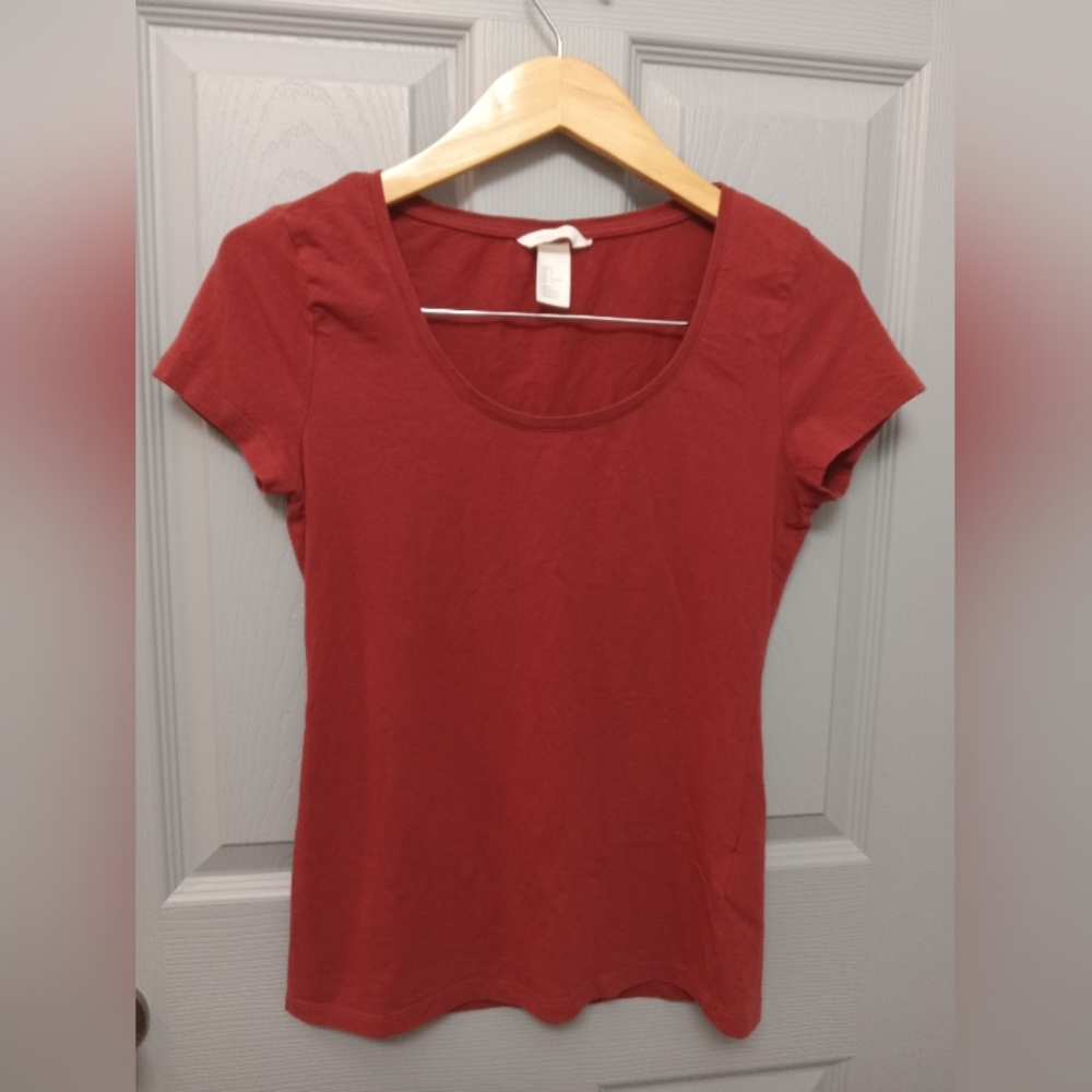 Women's H&M Basic red T-Shirt